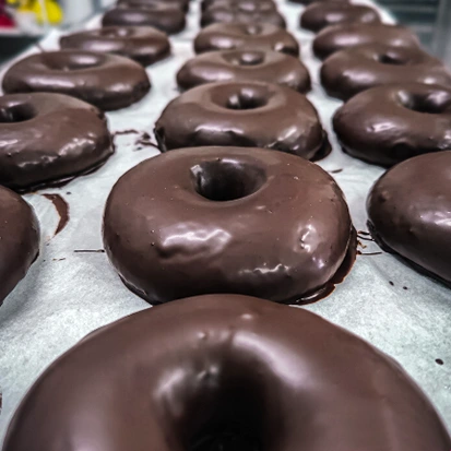 donuts de chocolate